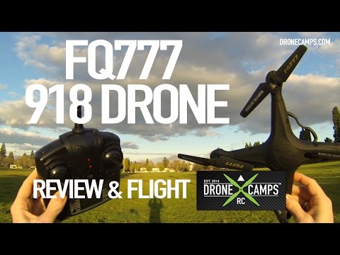 DC/RC - FQ777 918 Drone, Review & Flight Test - UCwojJxGQ0SNeVV09mKlnonA