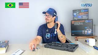 Torquímetro Digital com Chave ajustável de Torque HIATSU DWH-135 – Leitura Precisa e Visor Digital