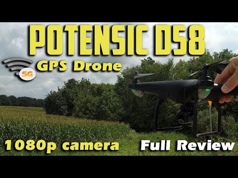 Potensic D58 1080p 5G WIFI GPS Drone Review - UC-fU_-yuEwnVY7F-mVAfO6w