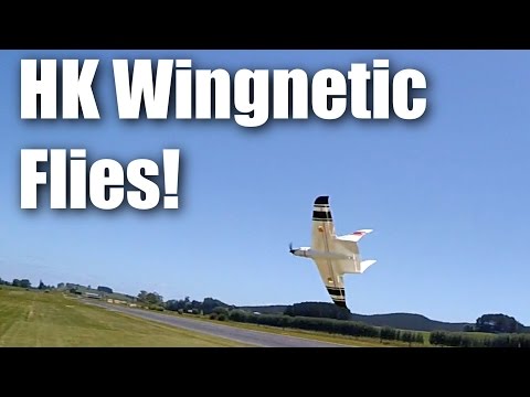 HobbyKing Wingnetic, flight test - UCahqHsTaADV8MMmj2D5i1Vw