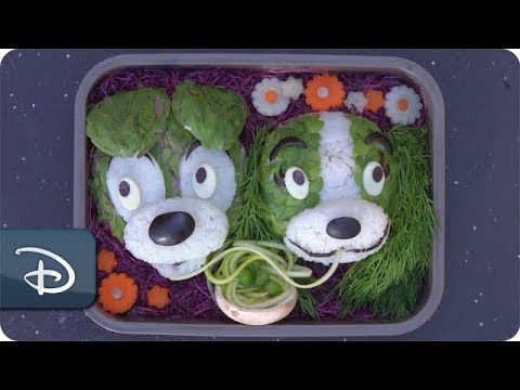 Disney Parks How-To Make A Bento Box Magical: Lady and the Tramp Topiaries - UC1xwwLwm6WSMbUn_Tp597hQ