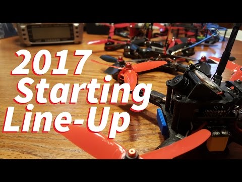 2017 Drone Racing Equipment Starting Line Up - UC92HE5A7DJtnjUe_JYoRypQ