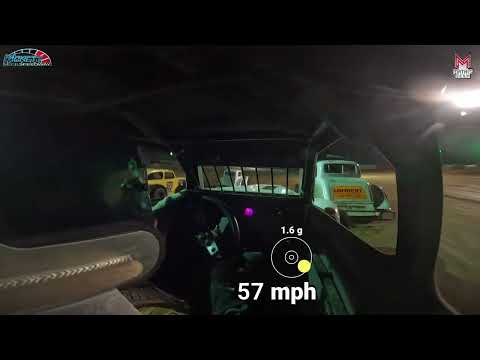 #72S Trenton Simon - INEX Legend - 7-25-2025 Monett Motor Speedway - In Car Camera - dirt track racing video image