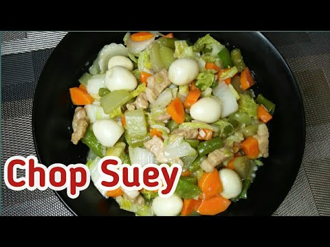 How to cook Chop Suey