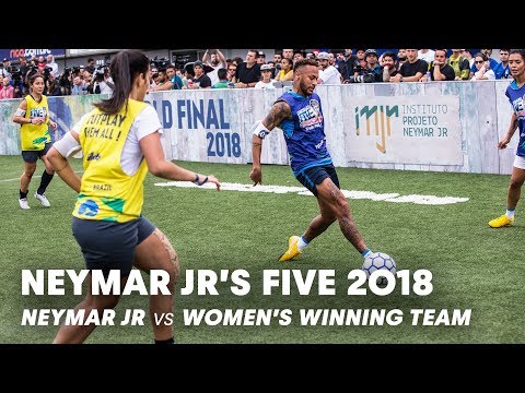 Neymar Jr's Five 2018: Neymar Jr vs Women's Winning Team | Five-A-Side Football Tournament - UCblfuW_4rakIf2h6aqANefA