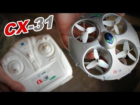 Cheerson CX-31 UFO Quadcopter Review & Flight - TheRcSaylors - UCYWhRC3xtD_acDIZdr53huA