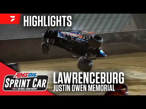 Justin Owen Memorial | 2024 USAC Sprints at Lawrenceburg Speedway - dirt track racing video image