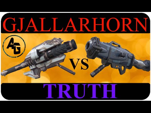 Destiny GJALLARHORN vs TRUTH Exotic Rocket Launcher COMPARISON in PVP & PVE - UClbllR4Tx-lhYJyrpu1sA4A