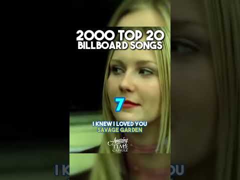 The year 2000 had some unforgettable hits