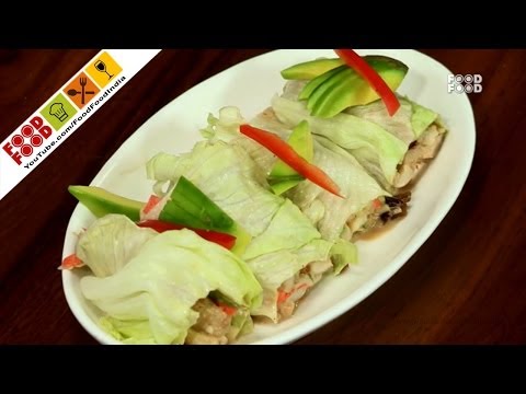 Healthy Spring Rolls With Almond Sauce | Food Food India - Fat To Fit | Healthy Recipes - UCthIcpK06l9bhi9ISgreocw