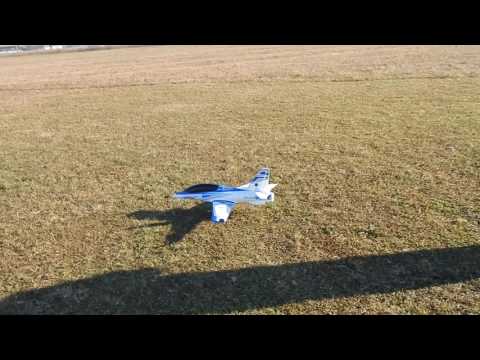 HobbyKing Tornado Viper Jet 75mm EDF Sports 1100mm (PNF) second flight with 6S 35C 4500mAh - UC3RiLWyCkZnZs-190h_ovyA