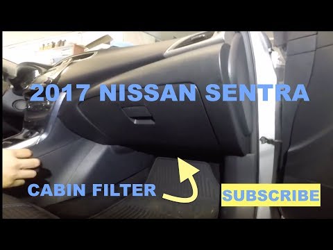 Cómo reemplazar el filtro de cabina en Nissan Sentra Nissan Sentra