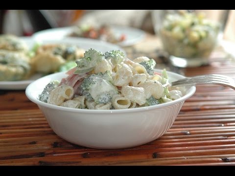 Pasta fría de coditos con crema - Receta fácil de preparar - UCvg_5WAbGznrT5qMZjaXFGA