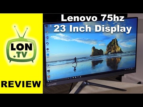 Lenovo 1080p 75Hz IPS 23-Inch Monitor Review - Less than $200! 65C8KCC1US - UCymYq4Piq0BrhnM18aQzTlg