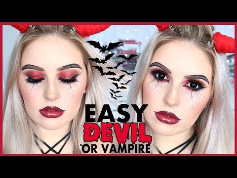 EASY Vampire OR Devil Makeup!  - UCMpOz2KEfkSdd5JeIJh_fxw