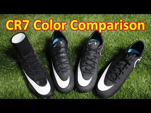 Nike CR7 Gala Glimmer Mercurial Colorway Comparison (4K) - UCUU3lMXc6iDrQw4eZen8COQ