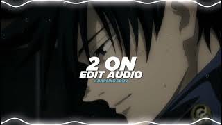 2 on - Tinashe [edit audio]