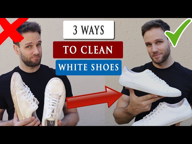 What Cleans White Tennis Shoes?