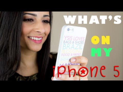 What's On My iPhone 5?! | Le Beauty Girl - UCwWaiSALasQd9LxYu0zYmCA