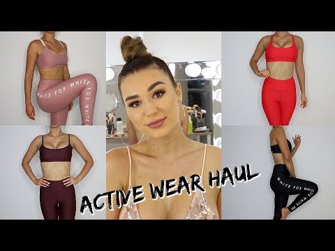 Active Wear Haul & Try On | WHITE FOX BOUTIQUE - UCPG6A5tNaPfv2SRNW2beq5Q