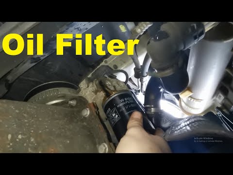 How do you replace the oil filter on the Fiat 500? - Fiat 500 (312)