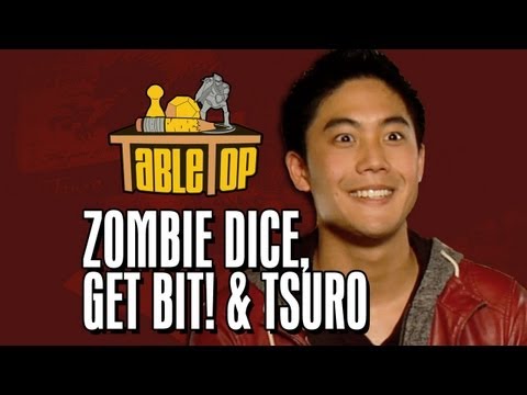 Zombie Dice, Get Bit! & Tsuro: Ryan Higa, Freddie Wong, Rod Roddenberry. TableTop Ep 3 - UCaBf1a-dpIsw8OxqH4ki2Kg