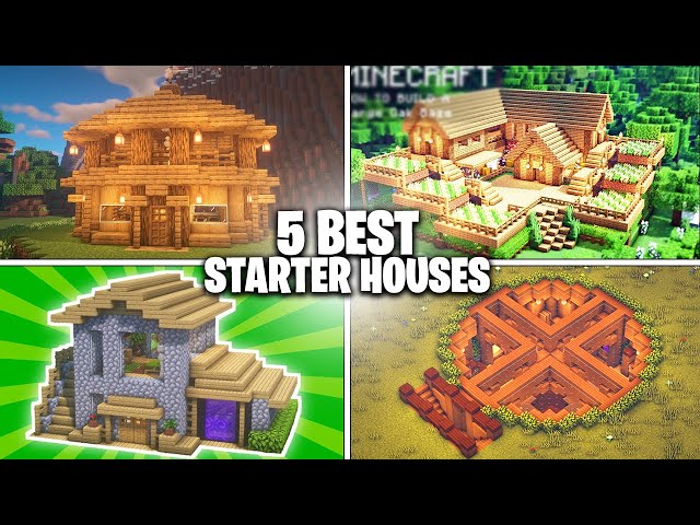 10+ Best Oak Minecraft House Ideas