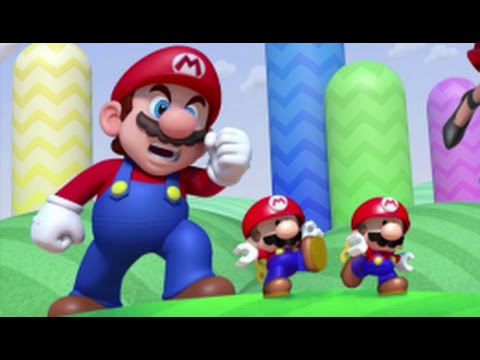 Mario Vs. Donkey Kong: Tipping Stars - World 4 Crumbling Cavern 100% Walkthough - UCg_j7kndWLFZEg4yCqUWPCA