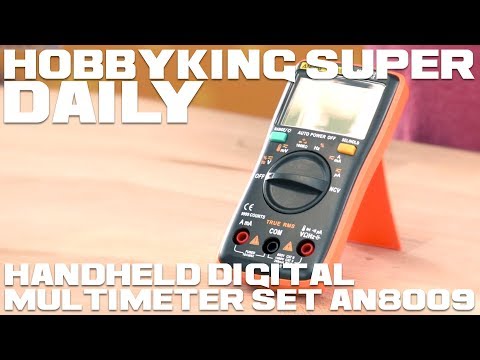 Handheld Digital Multimeter Set AN8009 (Orange) - HobbyKing Super Daily - UCkNMDHVq-_6aJEh2uRBbRmw