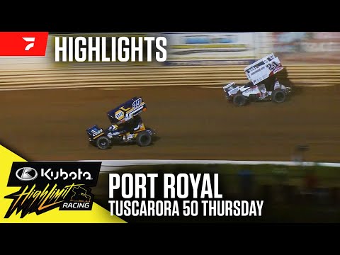 Tusky Night #1 | Kubota High Limit Racing at Port Royal Speedway 9/5/24 | Highlights - dirt track racing video image