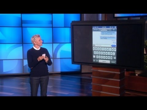 Ellen Talks to Text - UCp0hYYBW6IMayGgR-WeoCvQ