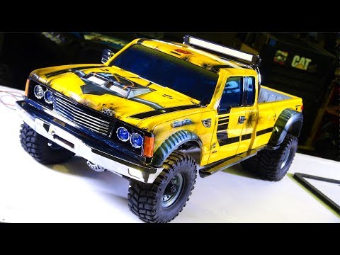 RC ADVENTURES - PROJECT: BUMBLEBEE-ST PT 6 - 4x4 DUALLY Model Pick Up Truck (Tribute to Bumblebee) - UCxcjVHL-2o3D6Q9esu05a1Q