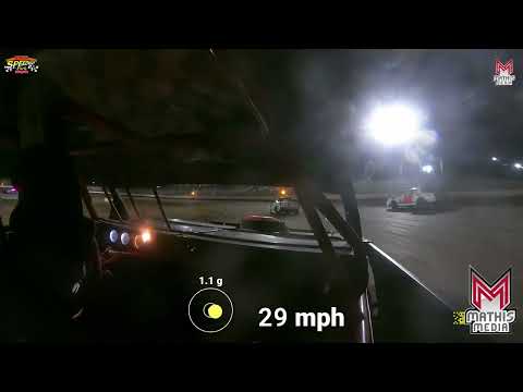 #3 Josh Reynolds - USRA Stock Car - 3-16-2024 Vado Speedway Park - In Car Camera - dirt track racing video image