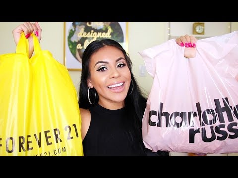 HUGE SUMMER HAUL 2017: Forever 21, Charlotte Russe, Nike + More! | JuicyJas - UCqTR5f7YkGro3cPv23SqcqQ