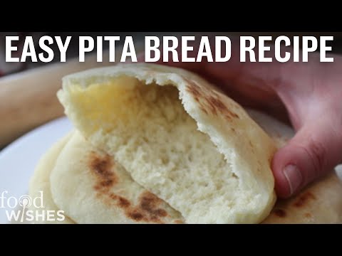 Pita Bread - How to Make Pita Bread at Home - Grilled Flatbread - UCRIZtPl9nb9RiXc9btSTQNw