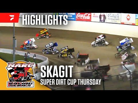 Night #1 | 2025 NARC Super Dirt Cup Thursday at Skagit Speedway 6/19/25 | Highlights - dirt track racing video image