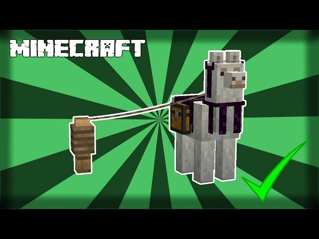 How To Find and Tame Llamas in Minecraft