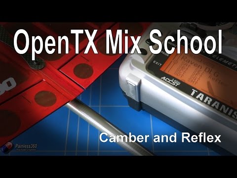 OpenTX Mix School: Camber & Reflex done 3 ways! (subscriber request) - UCp1vASX-fg959vRc1xowqpw