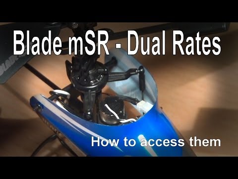 How to get Dual Rates on a Blade mSR - UCp1vASX-fg959vRc1xowqpw