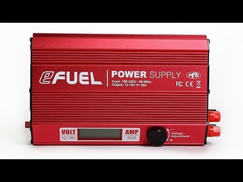 Diamond Hobby / EFUEL 30 AMP Power Supply Review By: RCINFORMER - UCdnuf9CA6I-2wAcC90xODrQ