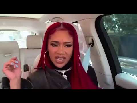 Anitta and Saweetie covering Mariah Carey's "Shake It Off" during their Carpool Karaoke