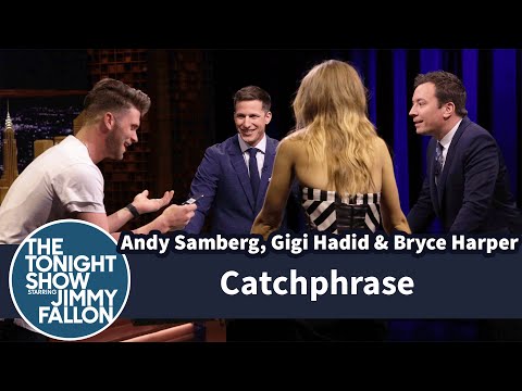 Catchphrase with Andy Samberg, Gigi Hadid and Bryce Harper - UC8-Th83bH_thdKZDJCrn88g