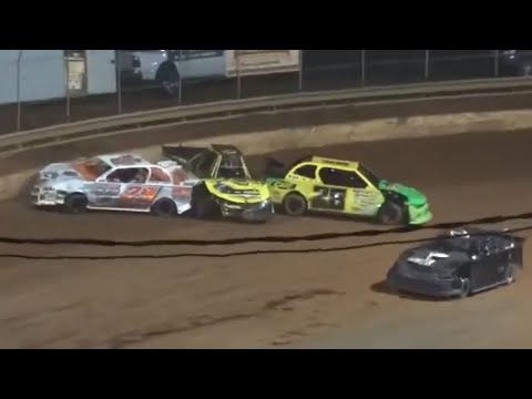 MMSA Stock 4 at Lavonia Speedway 11/16/2024 - dirt track racing video image