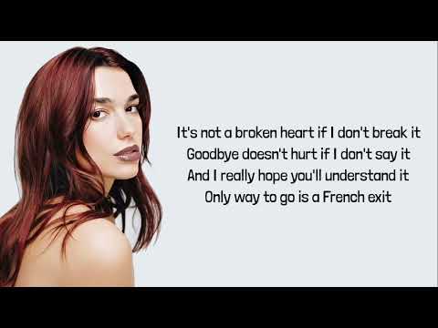 Dua Lipa - French Exit lyrics