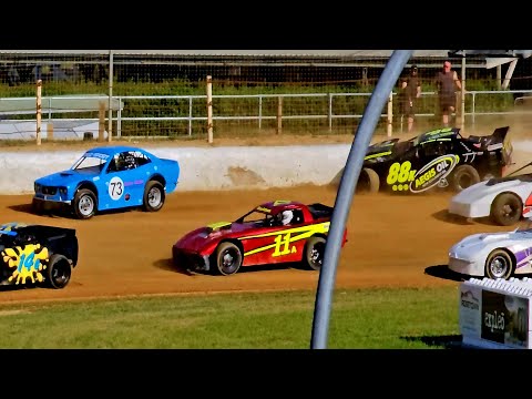 Kihikihi Speedway - 70th Anniversary Meeting Night 1 Saloon Masters - 29/11/24 - dirt track racing video image