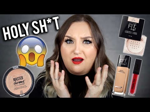 AHH! | FULL FACE DRUGSTORE/AFFORDABLE FIRST IMPRESSIONS! MAYBELLINE, FLOWER BEAUTY ETC. - UCOtoxvHLKrIlWbt4MRBWfbQ