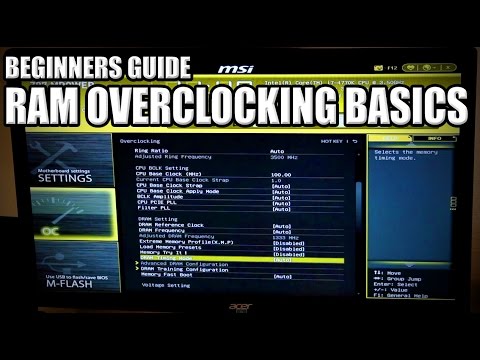 How to set your memory speed and XMP Profile - Memory Overclocking Basics - UCkWQ0gDrqOCarmUKmppD7GQ