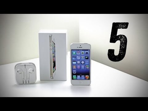 Apple iPhone 5 Unboxing (White iPhone 5 Unboxing) [Launch Day Unboxing] - UCsTcErHg8oDvUnTzoqsYeNw