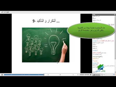 التنمية البشرية القرآنية | أكاديمية الدارين | محاضرة 20