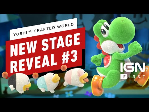 Yoshi's Crafted World: 'Be Afraid of the Dark' Stage (and its Flip Side) Revealed - IGN First - UCKy1dAqELo0zrOtPkf0eTMw